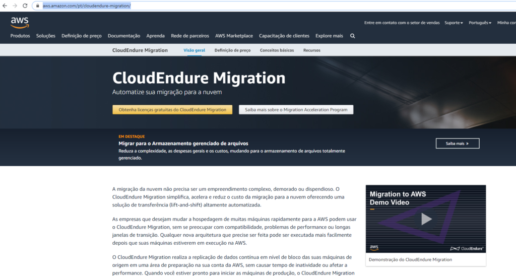 Cloud Endure Register